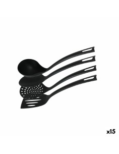 Set de Utensilios para Cocina Quttin Nailon 4 Piezas (15 Unidades) de Quttin, Paletas de cocina - Ref: S2231591, Precio: 42,8...