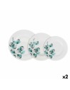 Dinnerware Set La Mediterránea Imagine Circular 18 Pieces (2 Units) | Tienda24 Tienda24.eu