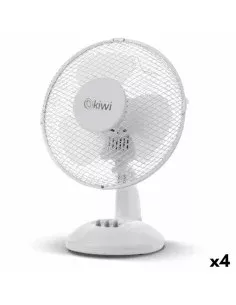 Ventilador de Sobremesa Grupo FM FG45 120W Blanco 120 W (1 unidad) | Tienda24 Tienda24.eu