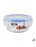 Lancheira Hermética Quttin Redonda 200 ml (12 Unidades) | Tienda24 Tienda24.eu