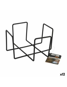 Organizador de Gavetas Plástico reciclado Cinzento 9,3 x 4,5 x 9,3 cm (24 Unidades) | Tienda24 Tienda24.eu