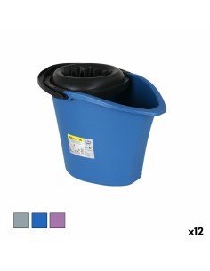 Mopa Fregona con Cubo Leifheit Combi Clean M Verde Metal Plástico | Tienda24 Tienda24.eu