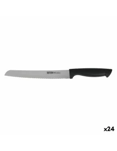 Coltello per il Pane Quttin Black Nero Argentato 24 Unità 20 cm da Quttin, Coltelli da pane - Ref: S2231858, Precio: 32,98 €,...