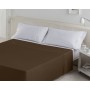 Drap Alexandra House Living Marron Chocolat 260 x 280 cm de Alexandra House Living, Draps et taies d'oreiller - Réf : D160091...