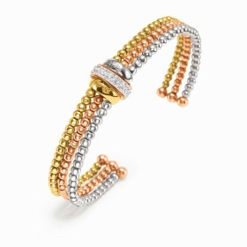 Bracciale Folli Follie 3B15T005RYC Multicolore (17 cm) di Folli Follie, Bangles - Rif: S0349242, Prezzo: 35,85 €, Sconto: %