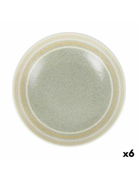 Deep Plate Santa Clara Kenia Porcelain Ø 20,5 cm (6 Units) | Tienda24 Tienda24.eu