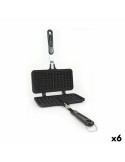 Gaufrier Quttin Aluminium 33 x 21 x 3 cm (6 Unités) | Tienda24 Tienda24.eu