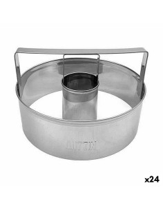 Molde Desmontable Pyrex Magic Redondo Negro Metal Ø 26 cm 4 Unidades | Tienda24 Tienda24.eu