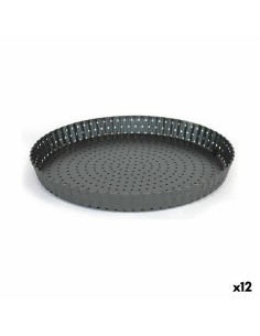 Stampo Removibile Quttin Nero Acciaio al carbonio Perforato 32 x 3 cm (12 Unità) da Quttin, Stampi per torte e pan di spagna ...