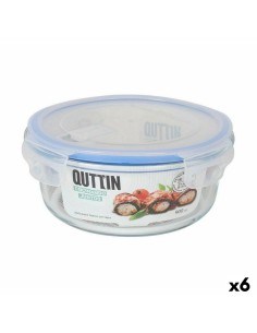 Boîte à lunch hermétique Quttin Ronde 900 ml (6 Unités) de Quttin, Stockage des aliments - Ref: S2232280, Precio: 18,10 €, De...