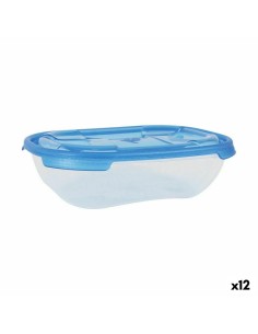 Set di scatole porta pranzo Tontarelli Nuvola 500 ml Azzurro Rettangolare 4 Pezzi (12 Unità) da Tontarelli, Conservazione di ...