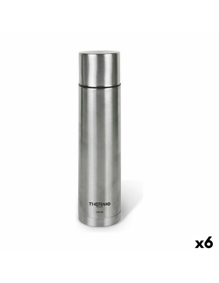 Termo de Viaje ThermoSport Acero Inoxidable 1 L (6 Unidades) | Tienda24 Tienda24.eu