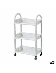 Carrello per Verdure Confortime Alluminio Plastica 45 x 25 x 77 cm (3 Unità) da Confortime, Ripiani e supporti - Ref: S223246...