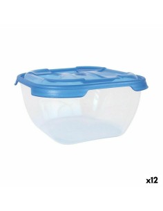 Hermetic Lunch Box Quttin 500 ml Rectangular 15 x 10 x 6 cm (12 Units) | Tienda24 Tienda24.eu