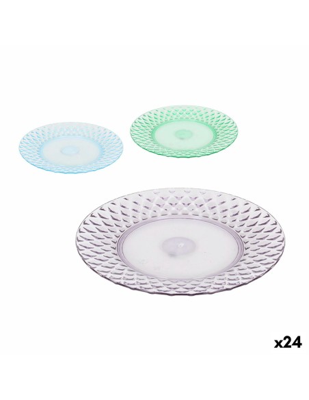 Piatto da pranzo La Mediterránea Plastica 25 x 25 x 2,5 cm (24 Unità) da La Mediterránea, Piatti e teglie - Ref: S2232843, Pr...