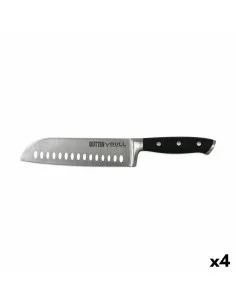 Faca Santoku BRA A198004 Cinzento Aço inoxidável | Tienda24 Tienda24.eu