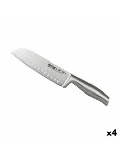 Coltello Santoku Quttin Waves 17 cm (4 Unità) da Quttin, Coltelli asiatici - Ref: S2232940, Precio: 19,48 €, Descuento: %