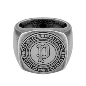 Bague Homme Police PJ26577RSE-02-62 (22) de Police, Bagues - Réf : S0350135, Prix : 25,89 €, Remise : %