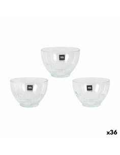 Fruteira Luminarc Diwali Redondo Branco Vidro (30 x 7 cm) (5 Unidades) | Tienda24 Tienda24.eu