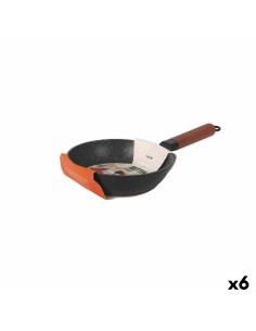 Frigideira Quttin Gastro Preto Laranja 47 x 29,5 x 5,8 cm (6 Unidades) | Tienda24 Tienda24.eu