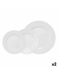 Plato de Postre Bormioli Toledo Ø 20 x 1,8 cm (36 Unidades) | Tienda24 Tienda24.eu