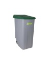 Caixote do Lixo com Rodas Denox 110 L Verde 58 x 41 x 89 cm (2 Unidades) | Tienda24 Tienda24.eu