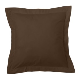 Cushion cover Alexandra House Living Brown Chocolate 55 x 55 + 5 cm by Alexandra House Living, Cushion Covers - Ref: D1600939...