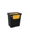 Cubo de Basura para Reciclaje Tontarelli Moda double Amarillo (6 Unidades) 24 L | Tienda24 Tienda24.eu