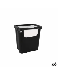 Caixote de Lixo para Reciclagem Tontarelli Moda double Branco (6 Unidades) 24 L de Tontarelli, Caixas de reciclagem em casa -...