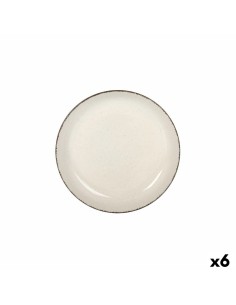 Assiette plate Inde Rouge 31 x 25 x 4 cm (6 Unités) | Tienda24 Tienda24.eu