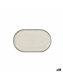 Snack tray La Mediterránea Anllo Oval 25 x 15 x 2,2 cm (18 Units) | Tienda24 Tienda24.eu