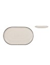 Snack tray La Mediterránea Anllo Oval 25 x 15 x 2,2 cm (18 Units) | Tienda24 Tienda24.eu