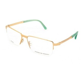 Monture de Lunettes Homme Porsche P8251-E Doré (ø 56 mm) de Porsche, Lunettes et accessoires - Réf : S0351479, Prix : 97,80 €...