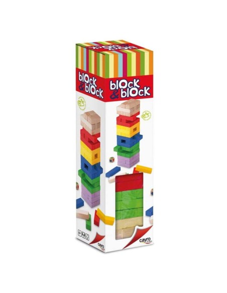 Gioco da Tavolo Block & Block Cayro da Cayro, Giochi a gettoni - Ref: S2400974, Precio: €12.80, Descuento: %