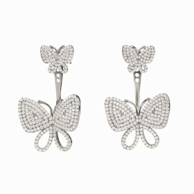 Pendientes Mujer Folli Follie 3E17S030C (3,7 cm) de Folli Follie, Pendientes - Ref: S0351677, Precio: 52,72 €, Descuento: %