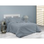 Housse de Couette Alexandra House Living Acier Gris acier 180 x 220 cm de Alexandra House Living, Couettes et housses de coue...