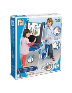 Ardoise double face Smoby Pliable 80 Pièces 105 x 49 x 52 cm | Tienda24 Tienda24.eu