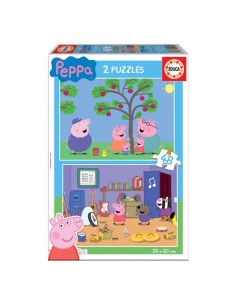 Puzzle per Bambini Educa Peppa Pig (2 x 48 pcs) da Educa, Puzzle classici - Ref: S2403628, Precio: 12,79 €, Descuento: %