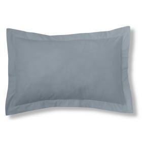 Cushion cover Alexandra House Living Steel Steel Grey 55 x 55 + 5 cm by Alexandra House Living, Cushion Covers - Ref: D160097...