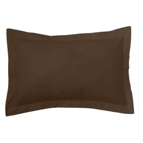 Capa de travesseiro Alexandra House Living Castanho Chocolate 55 x 55 + 5 cm de Alexandra House Living, Capas - Ref: D1600981...