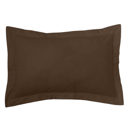 Funda de cojín Alexandra House Living Marrón Chocolate 55 x 55 + 5 cm de Alexandra House Living, Fundas - Ref: D1600981, Prec...