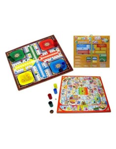 Tabellone per Parcheesi e Gioco dell'Oca (41 x 41 cm) da BigBuy Fun, Giochi a gettoni - Ref: S2406678, Precio: €10.49, Descue...