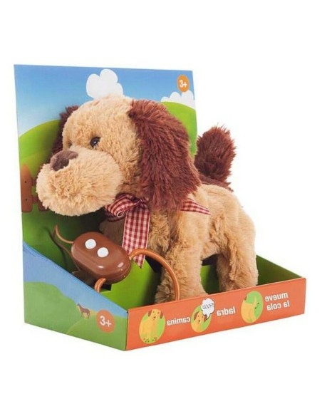 Perro de Peluche Marrón 22 cm | Tienda24 Tienda24.eu