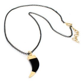 Colar feminino Shabama Been Latão banhado a ouro Rígido 13 cm | Tienda24 - Global Online Shop Tienda24.eu