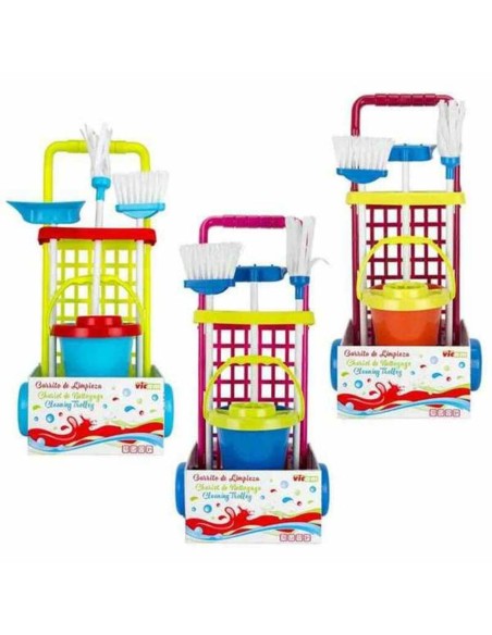 Kit per Cleaning & Storage Trolley 12-N da BigBuy Fun, Elettrodomestici giocattolo - Ref: S2408125, Precio: 13,84 €, Descuent...