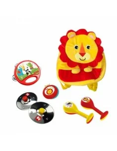 Set musicale Fisher Price Leone Zaino per Bambini da Fisher Price, Tamburi e percussioni - Ref: S2409749, Precio: 24,03 €, De...