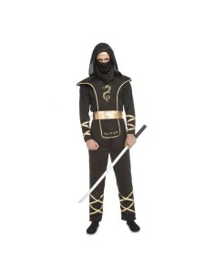 Costume per Adulti My Other Me Nero Ninja Taglia unica (4 Pezzi) da My Other Me, Adulti - Ref: S2409818, Precio: 26,61 €, Des...