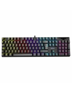 Teclado Gaming Logitech 920-008093 Qwerty Español Negro | Tienda24 Tienda24.eu