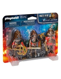 Set de Figuras Novelmore Fire Knigths Playmobil 70672 (18 pcs) de Playmobil, Playsets de figuras de juguete - Ref: S2410610, ...