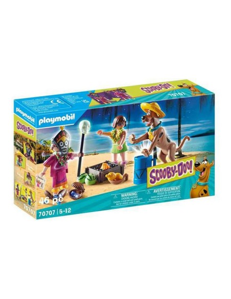 Playset Scooby Doo Aventure with Witch Doctor Playmobil 70707 (46 pcs) | Tienda24 Tienda24.eu